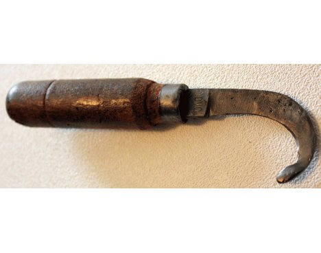 Couteau, outil de cordonnier ancien