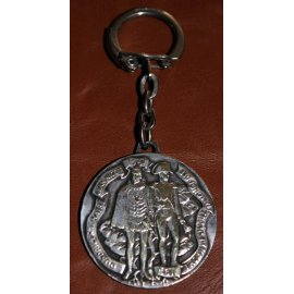 Porte-clés métal decat 1961 Année Mémoriale du Tabac