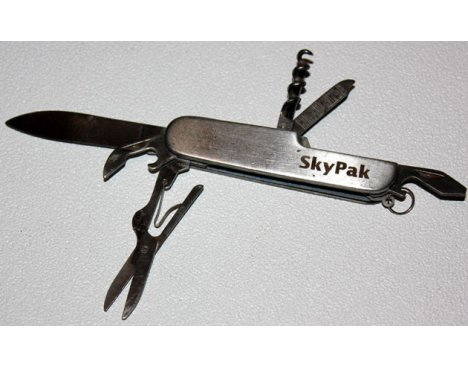 Canif publicitaire SkyPak