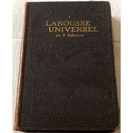 Larousse Universel en 2 volumes