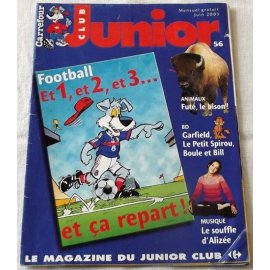 Mensuels Junior Club, le magazine du Junior Club