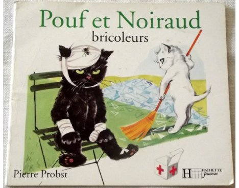 Pouf et Noiraud, Le petit tabouret... Albums illustrés