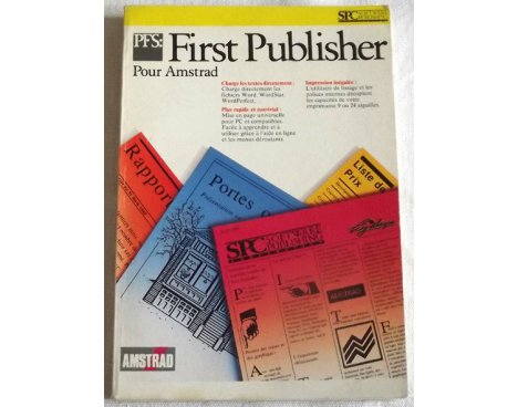 First Publisher pour Amstrad