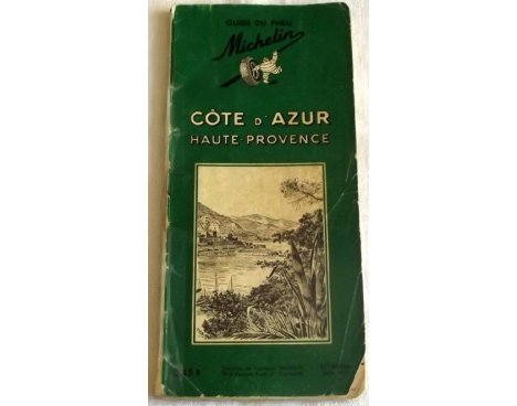 Guide Michelin - Côte d'Azur 1955