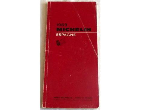 Guide Michelin - Espagne 1969