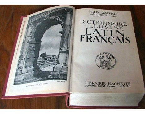 Dictionnaire Illustré Latin Français