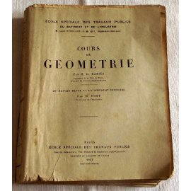 Cours de Géométrie G. Dariès