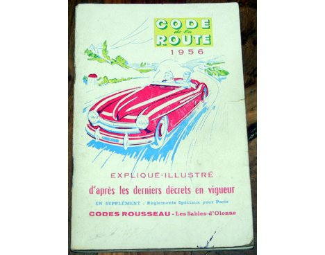 Code de la route 1956