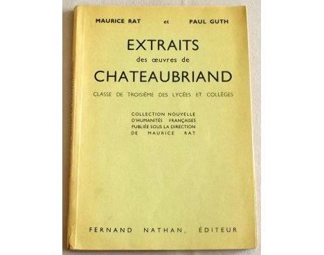 Extrait des œuvres de Chateaubriand