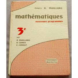 Mathématiques - R. Maillard