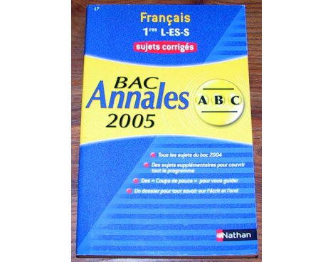 Bac Annales 2005
