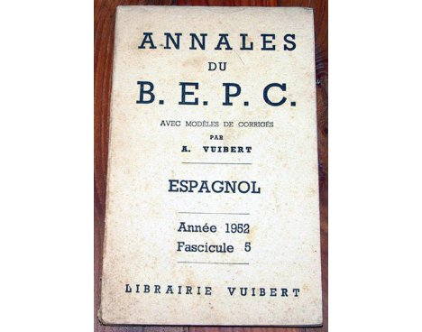 Annales du B.E.P.C. - Espagnol