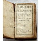 Calendrier du Département de la Corrèze pour l'An de Grâce 1810