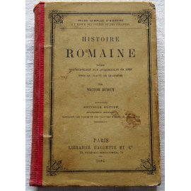 Histoire romaine - Victor Duruy - Librairie Hachette & Cie, 1884