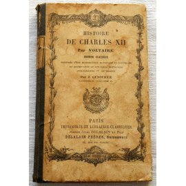 ​Histoire de Charles XII par Voltaire - J. Genouille - Delalain Frères, 1881