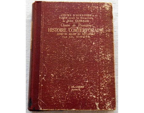 Histoire contemporaine - Ch. Aimond - J. de Gigord, 1939