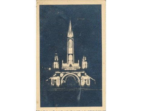 Lourdes - La Basilique illuminée