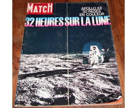 Paris-Match - La Lune, les premières photos Apollo  XII