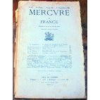 Mercure de France n° 677 - 1926