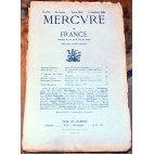 Mercure de France n° 679 - 1926