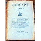 Mercure de France n° 682 - 1926