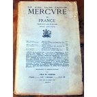 Mercure de France n° 684 - 1926
