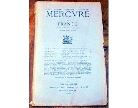 Mercure de France n° 688 - 1927