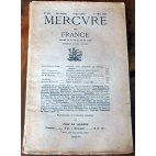 Mercure de France n° 693 - 1927