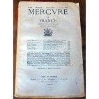 Mercure de France n° 695 - 1927