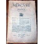 Mercure de France n° 700 - 1927