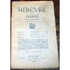 Mercure de France n° 714 - 1928