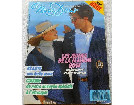 Nous Deux l'Hebdo couleur cœur n° 2083 - 1987