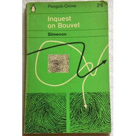 Inquest on Bouvet - Simenon - Penguin Crime, 1962