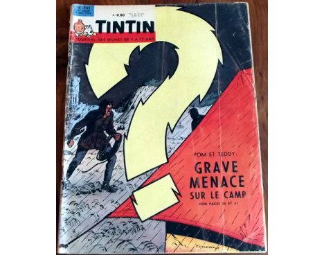 Tintin - Le journal des jeunes de 7 à 77 ans - 741