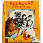 Nounours à la ferme - Les Albums Roses, Hachette 1967