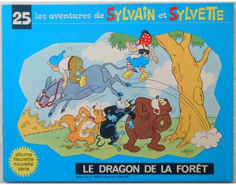 Les aventures de Sylvain et Sylvette - M. Cuvillier - Album Fleurette n° 25