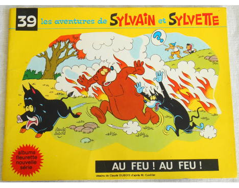 Les aventures de Sylvain et Sylvette - M. Cuvillier - Album Fleurette n° 39