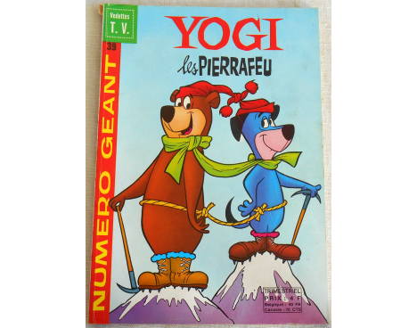 Yogi les Pierrafeu - N° 39 - Sagedition 1974