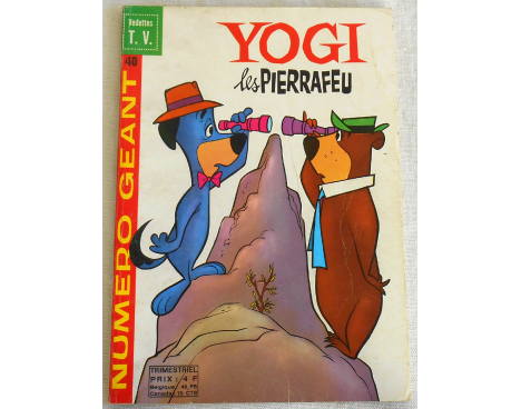 Yogi les Pierrafeu - N° 40 - Sagedition 1975