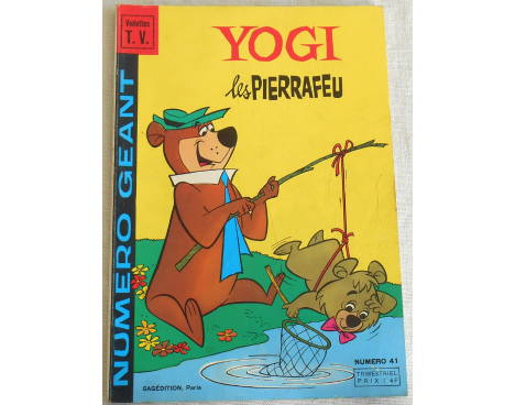 Yogi les Pierrafeu - N° 41 - Sagedition 1975