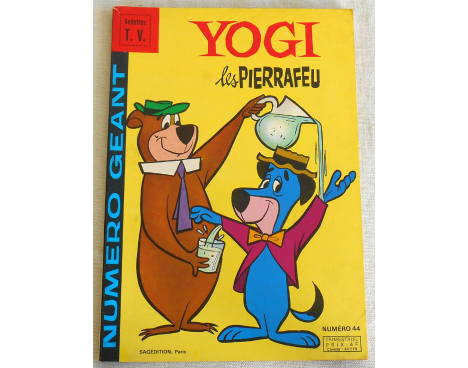 Yogi les Pierrafeu - N° 44 - Sagedition 1976