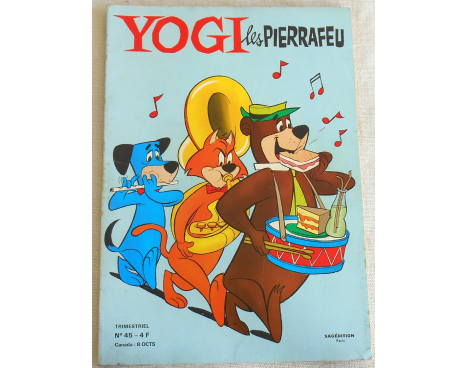Yogi les Pierrafeu - N° 45 - Sagedition 1976