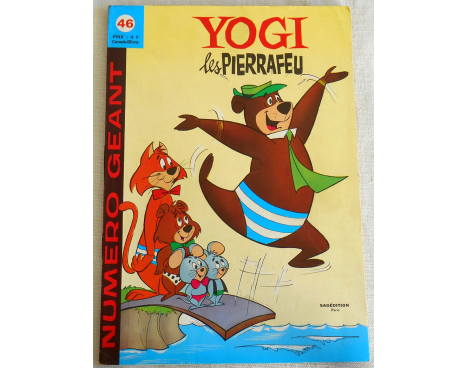 Yogi les Pierrafeu - N° 46 - Sagedition 1976