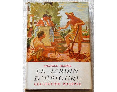 Le Jardin d'Épicure - A. France - Collection Pourpre, 1956 - Octo-Puces
