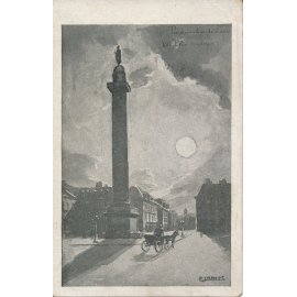 Illustration de H. Jamnet - Paris au clair de lune