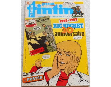 Tintin, hebdomadaire n° 528 du 22 octobre 1985
