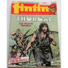 Tintin, hebdomadaire n° 521 du 3 septembre 1985