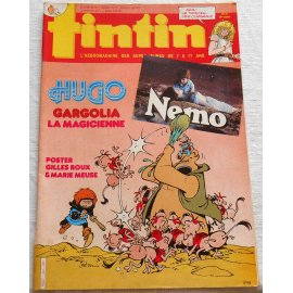 Tintin, hebdomadaire n° 512 du 2 juillet 1985