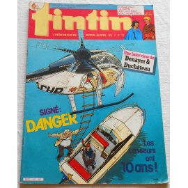 Tintin, hebdomadaire n° 500 du 9 avril 1985