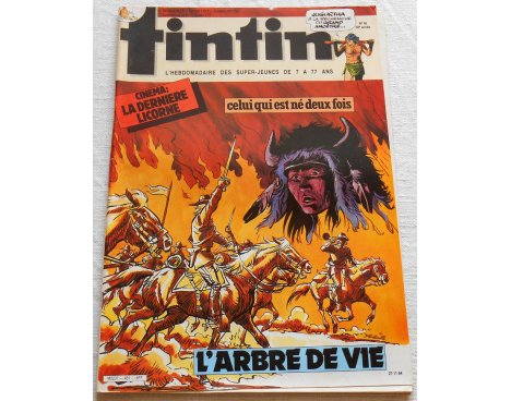 Tintin, hebdomadaire n° 481 du 27 novembre 1984